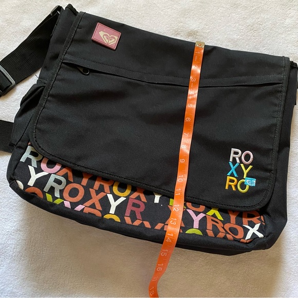 Roxy Colorful Letters messenger bag 90s Y2K skater - Picture 8 of 11